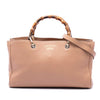 Gucci Medium Calfskin Bamboo Shopper Satchel Secondhand