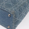 Christian Dior Vintage Lady Dior Bag Cannage Quilt Denim