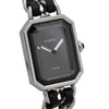 Chanel "Premier 26 mm" Steel and Leather Watch - '90s Second hand
