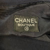 Secondhand Chanel Dark Blue Wool Midi Skirt - '90s