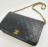 Chanel Chain Shoulder Bag Leather