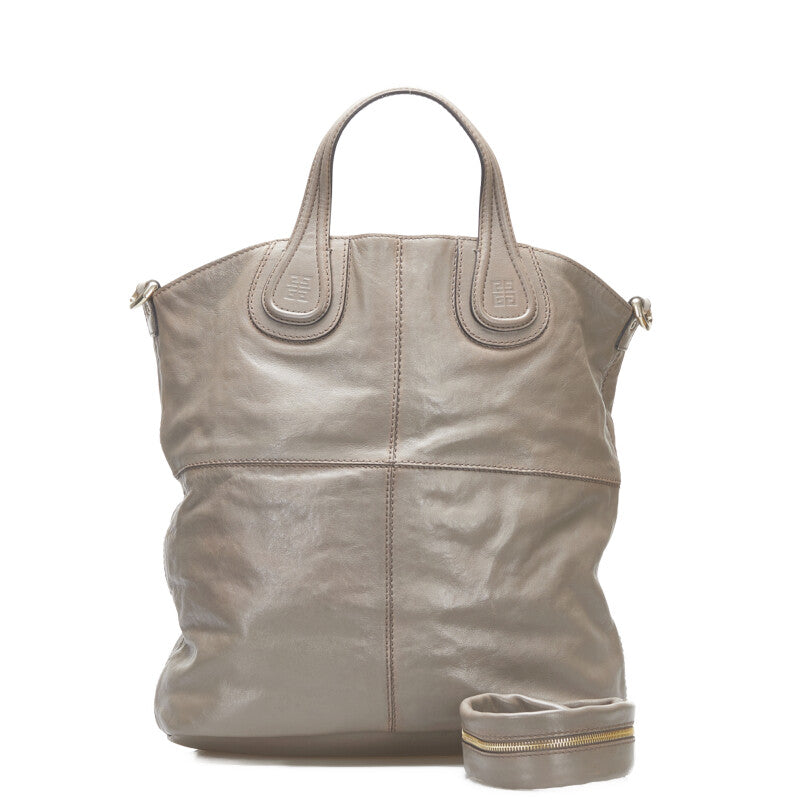 Givenchy Nightingale Leather Tote - '10s