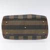 Secondhand Fendi Pequin Brown Canvas Bag