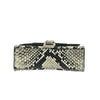 Balenciaga Hourglass Top Handle Bag Python Embossed Leather