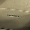 Balenciaga Hourglass Top Handle Bag Python Embossed Leather