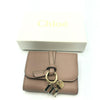 Chloe Alphabet Trifold Wallet Leather