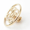 Secondhand Chanel Coco Mark Gold Metal Jewelry