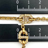 Secondhand Dior CD Gold Metal Jewelry