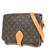 Secondhand Louis Vuitton Cartouchiere Brown Canvas Bag