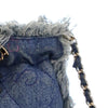 Secondhand Chanel Mini Denim Mood Bucket with Chain