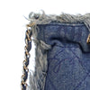 Secondhand Chanel Mini Denim Mood Bucket with Chain