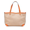 Gucci Medium Diamante Canvas Craft Tote Secondhand
