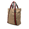Gucci GG Canvas Web Tote Secondhand