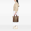 Gucci GG Canvas Web Tote Secondhand
