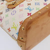 Secondhand Louis Vuitton Alma White Canvas Bag
