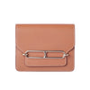 Secondhand Hermès Roulis Wallet Gold Evercolor Leather - '20s