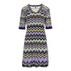 Secondhand Missoni Chevron Patterned Dress - '00s