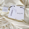 Secondhand Danamé Metallic Ruched Cut-Out Mini Dress - '20s