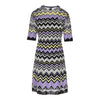 Secondhand Missoni Chevron Patterned Dress - '00s