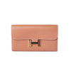 Secondhand Hermès Constance To Go Wallet in Gold Epsom Leather with Gold Hardware - '20s