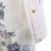 Secondhand Roberto Cavalli Vintage Tattoo Tiger Hearts Denim Jacket- '00s