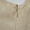 Secondhand Prada Silk-Blend Dress with Yellow Bead Detailing - '10s