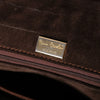Secondhand Pierre Cardin Brown Crocodile Leather Top Handle Bag - '00s