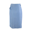 Secondhand Valentino Night Blue Viscose Skirt Suit - ’90s