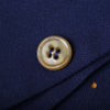 Secondhand Comme des Garçons Blue Navy Perforated Blazer - '00s