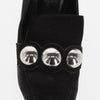 Hermès Black Suede Loafers - 2000s Second hand