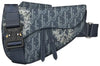 Christian Dior Saddle Crossbody Bag Oblique Canvas