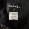 Chanel Black and White Wool Coat - 2010s Second hand