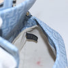 Secondhand Fendi Baguette Blue Canvas Bag
