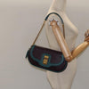 Secondhand Louis Vuitton Trapezio Purple Leather Bag