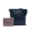 Secondhand Bottega Veneta Leather Intrecciato Crossbody