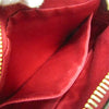 Secondhand Miu Madras Red Leather Bag