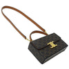 Secondhand Céline Triomphe Brown Canvas Bag