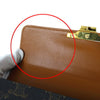 Secondhand Céline Triomphe Brown Canvas Bag