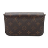 Louis Vuitton Felicie Strap & Go Handbag Monogram Canvas