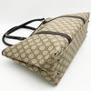 Secondhand Gucci GG pattern Brown Canvas Bag