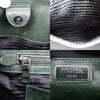 Secondhand Prada City Calf Khaki Leather Bag