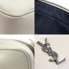 Secondhand Saint Laurent Camera White Leather Bag