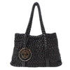 Secondhand Chanel Shopping Black Leather Bag