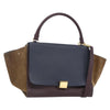 Celine Tricolor Trapeze Bag Leather