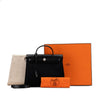 Secondhand Hermès Herbag Black Canvas Bag