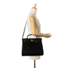 Secondhand Hermès Herbag Black Canvas Bag