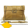 Fendi Leather Maxi Baguette Flap Bag Secondhand