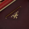 Secondhand Prada Saffiano Red Leather Bag