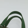 Secondhand Prada Saffiano Green Leather Bag