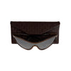 Secondhand Gucci Metallic Shield Sunglasses - '90s